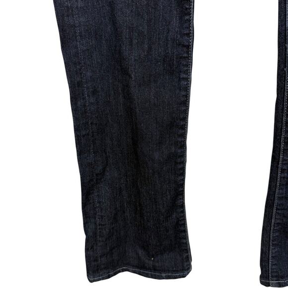 7 Seven for All Mankind Bootcut Boot Cut Dark Wash Rhinestone Pocket Jeans 28 - Picture 5 of 16
